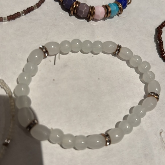 Multicolor Beaded Bracelet Stack - Picture 9 of 11